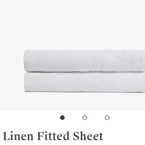 Parachute Home - Linen Fitted Sheet - Queen